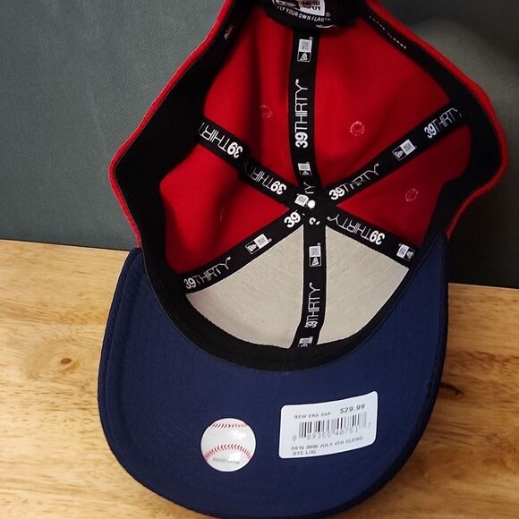 New Era 39Thirty Cleveland Indians Hat New - Picture 6 of 7